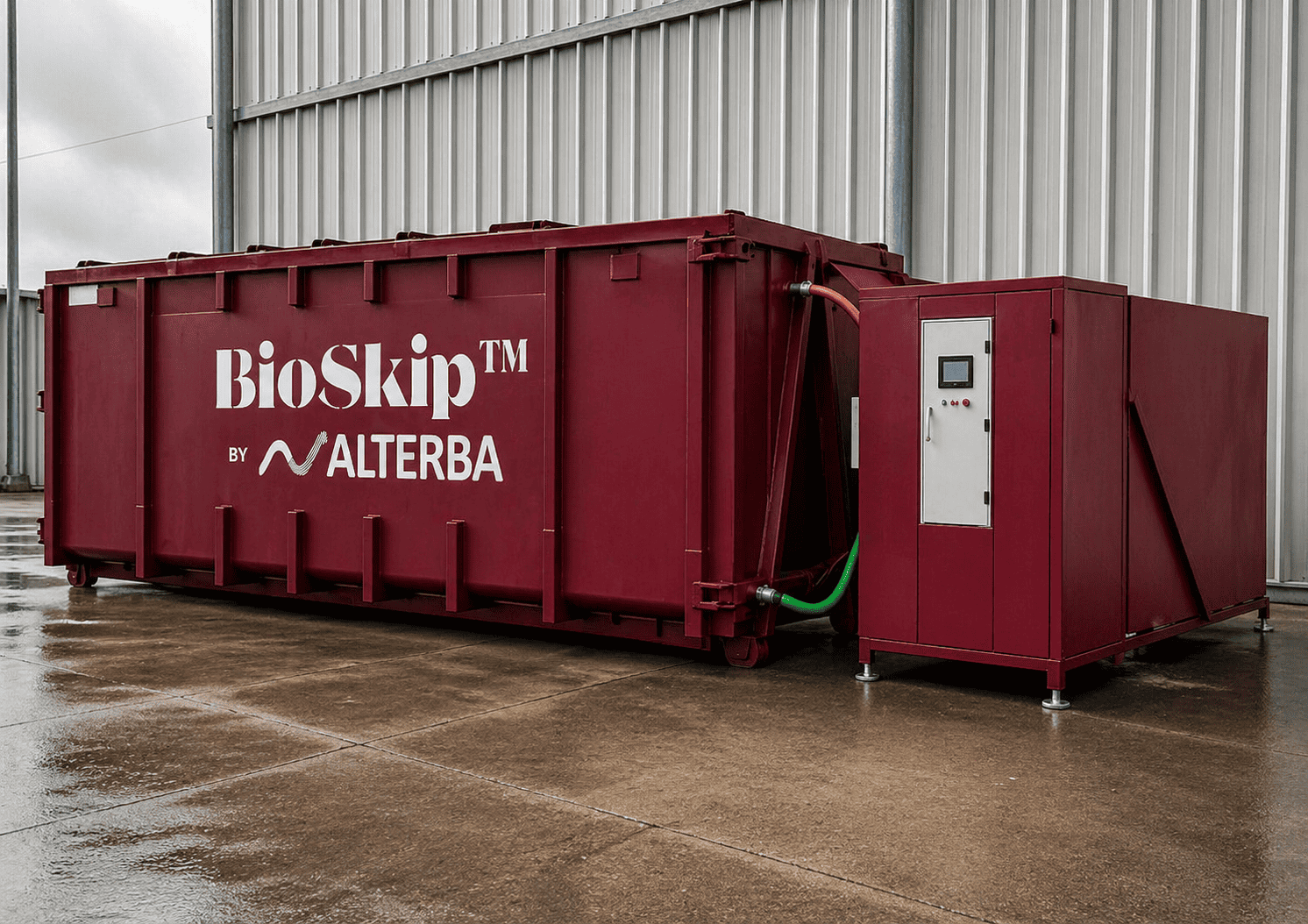 BioSkip containerized organic waste system